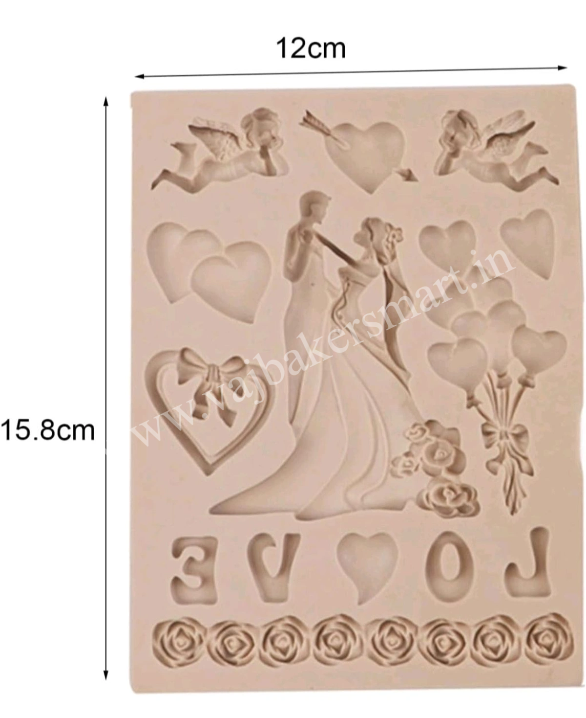 Stainless Steel Cookie Cutter 4 in 1 Design (12pcs Pack)