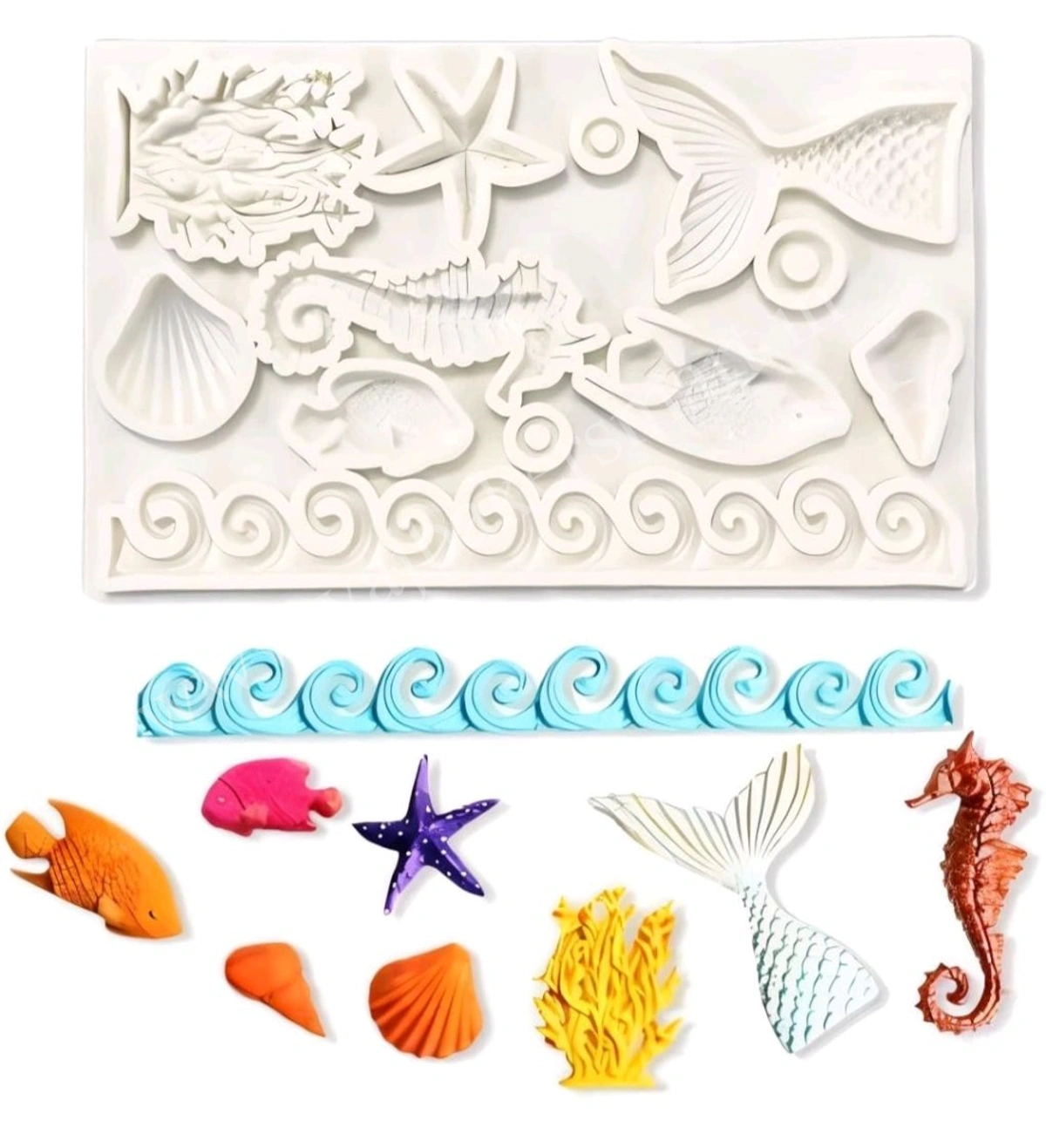 Sea Life Fondant Mould