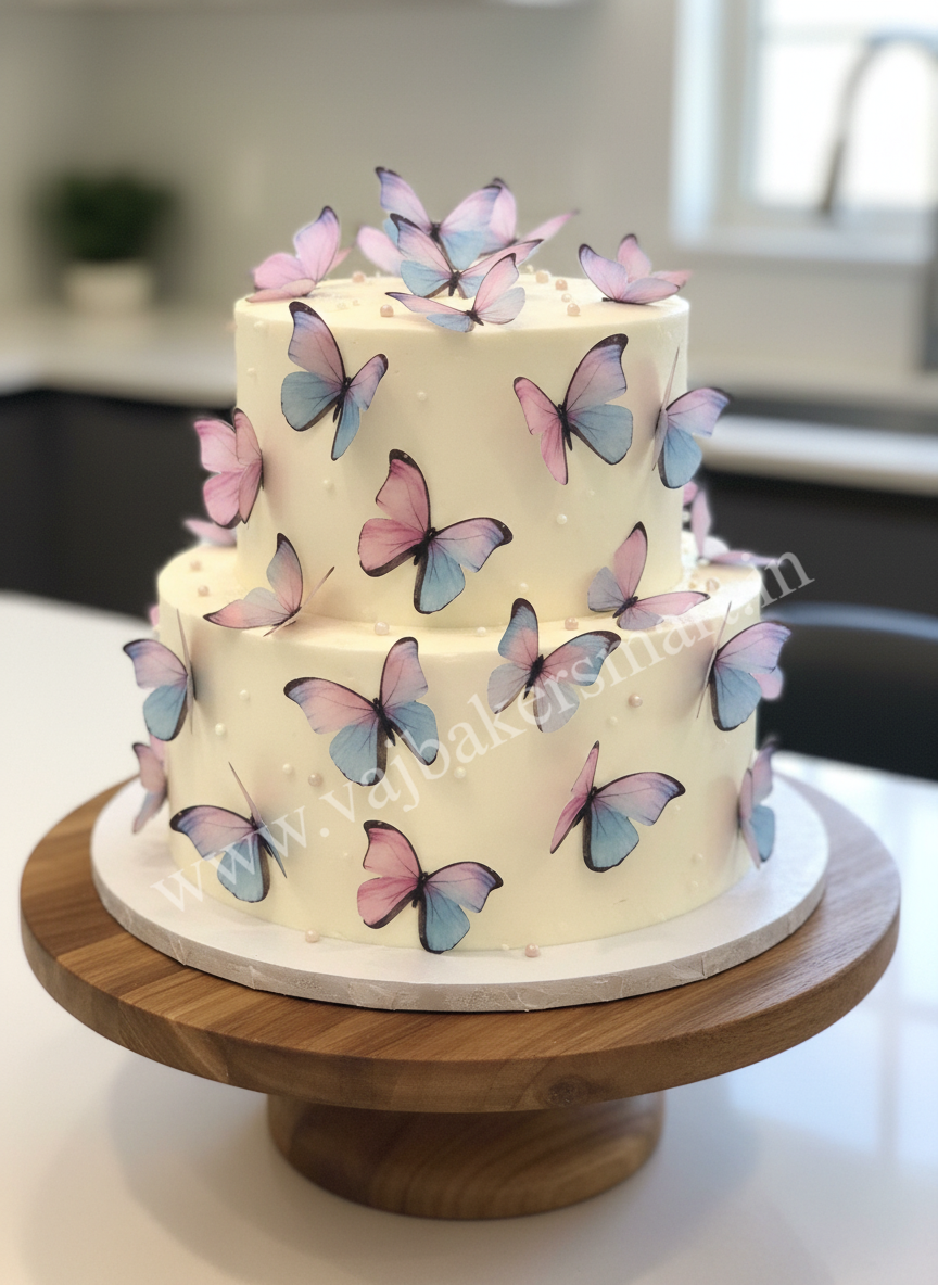 EB4 Premium Precut Edible Butterfly Wafers