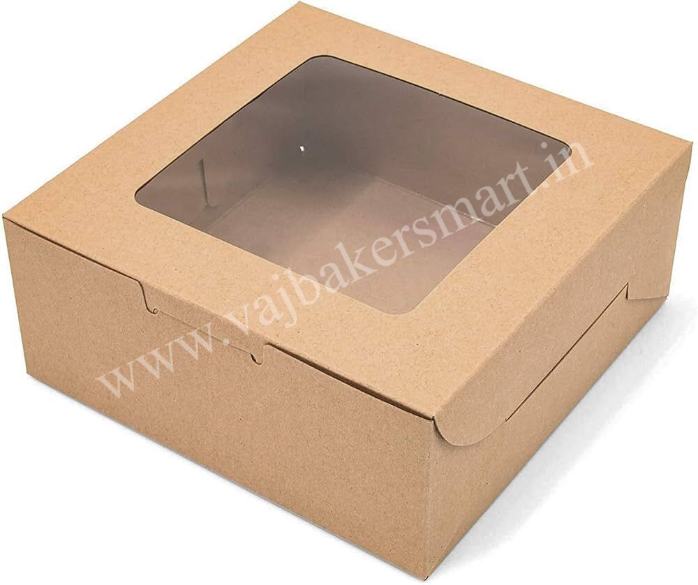 4Pc Brownie Kraft Box (Pack of 5)
