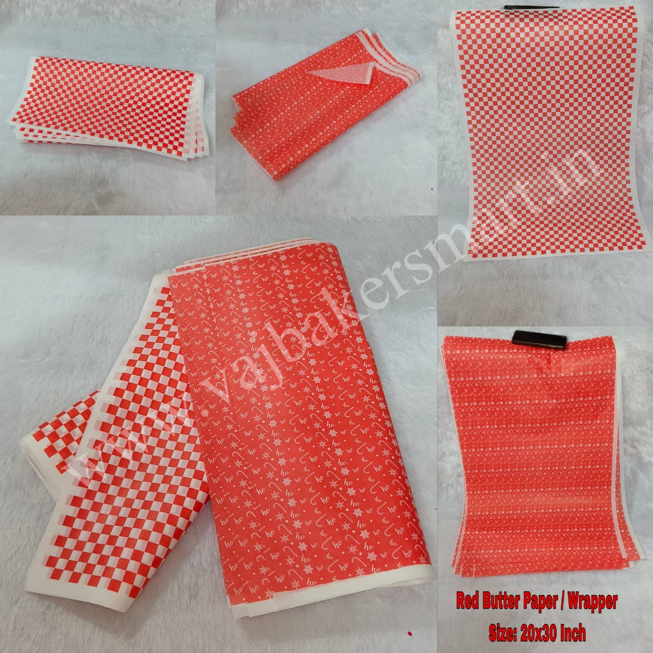 Xmas Special Butter Paper (Pack of 4)