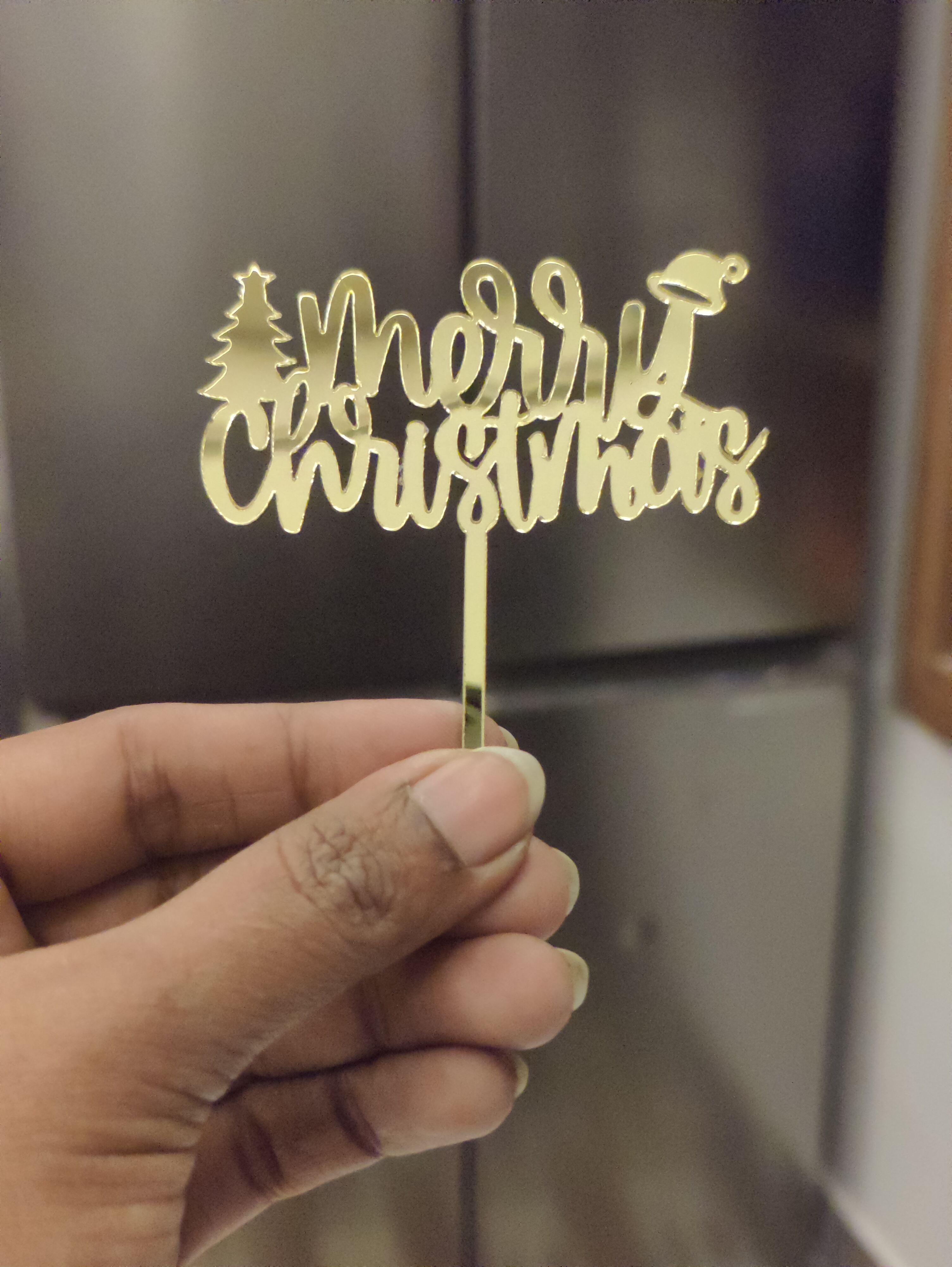 MCT12 Xmas 3" Mini Topper