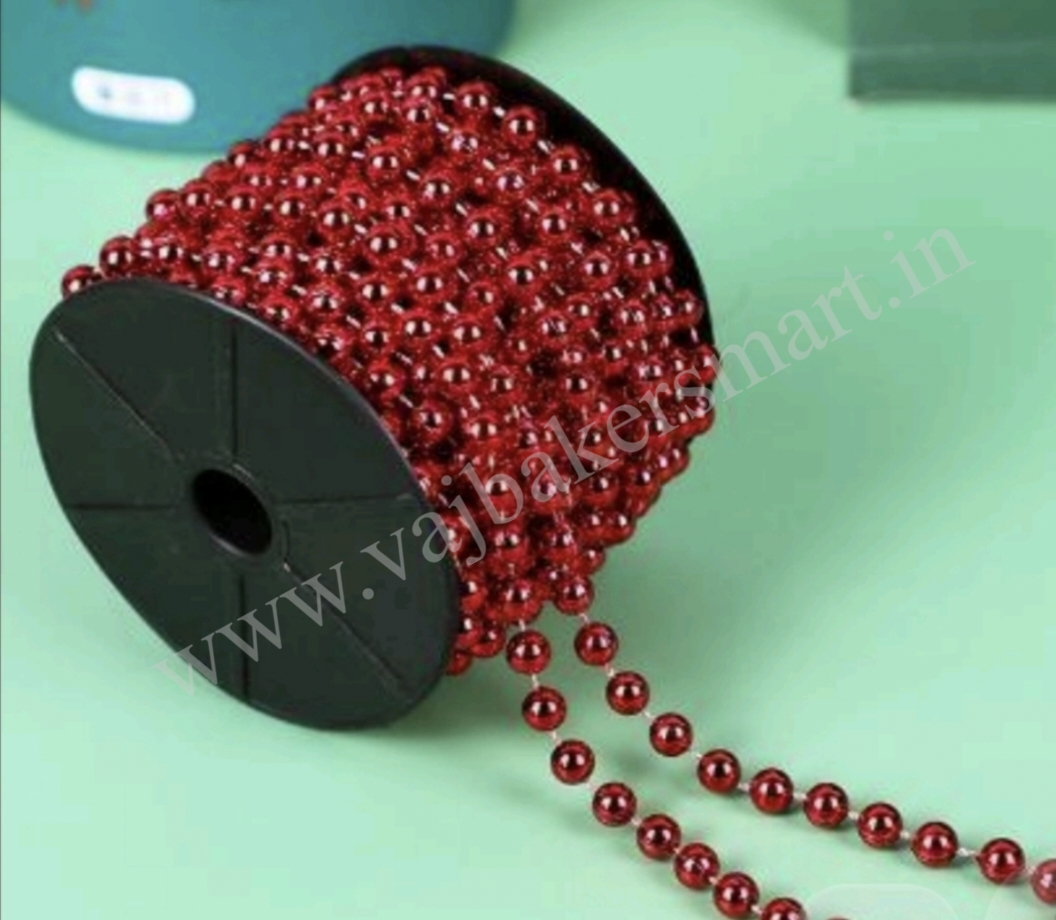 Red Beads Chain (2m)