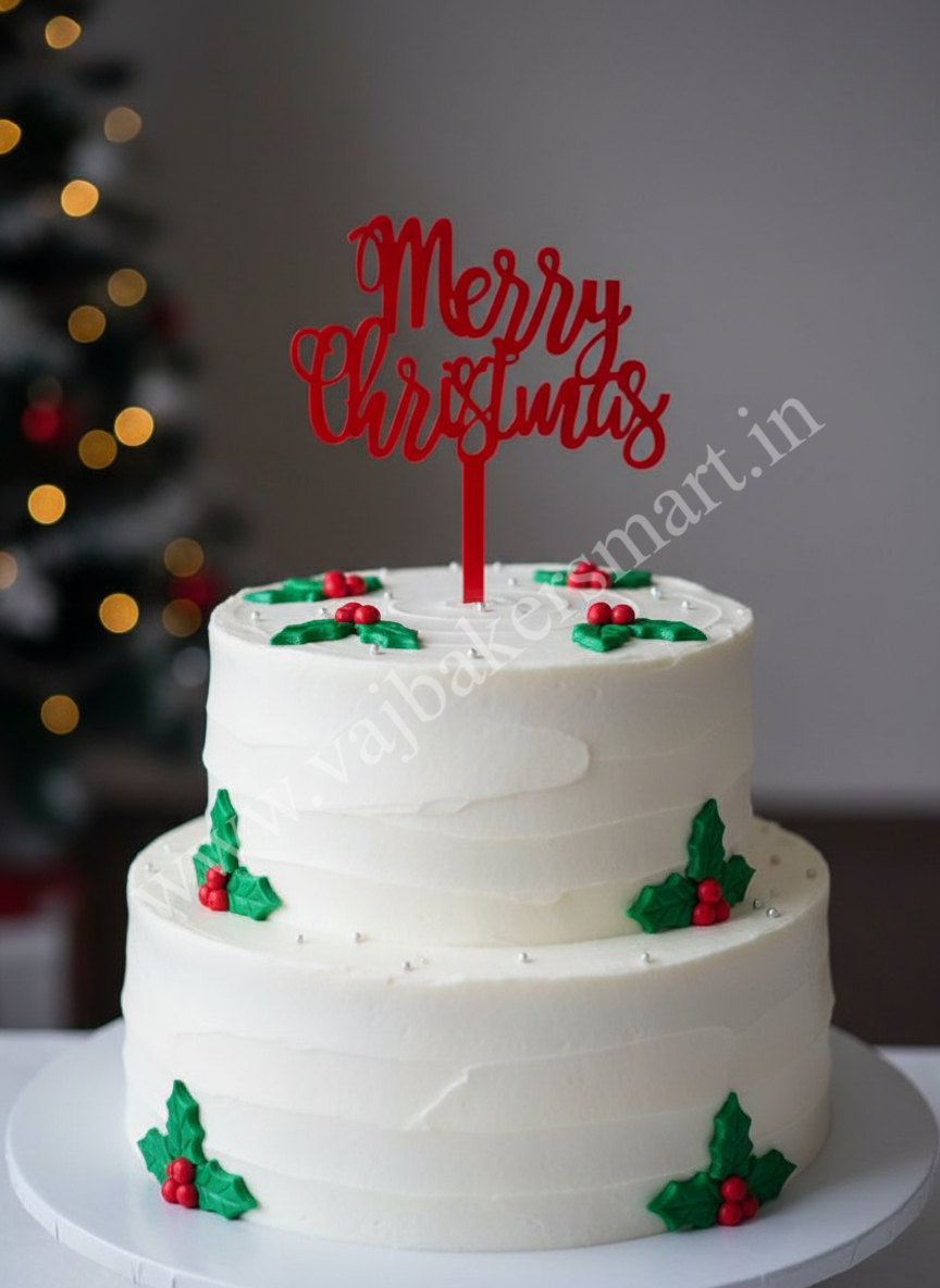 XT1 Acrylic Christmas Topper