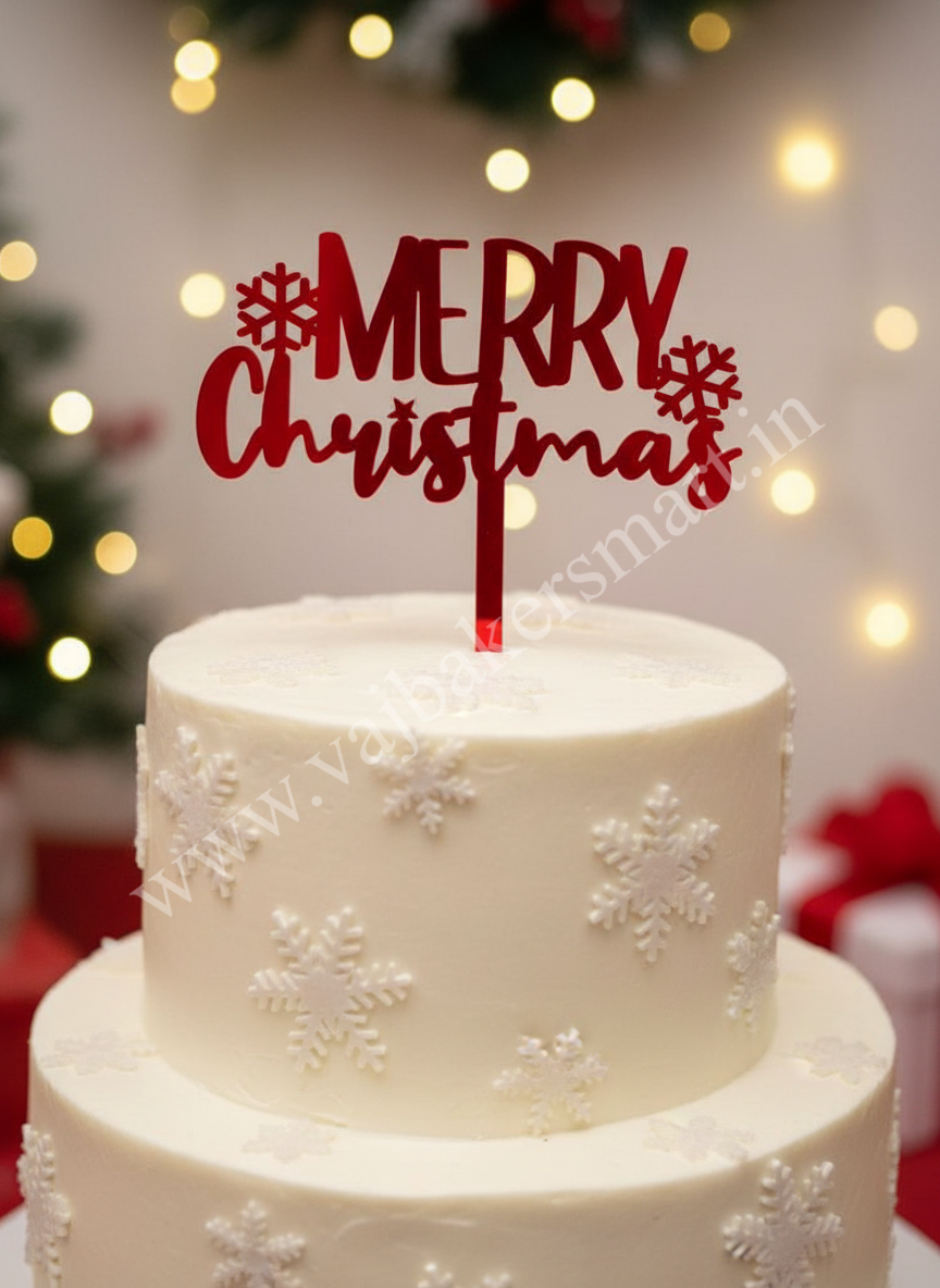 XT3 Acrylic Christmas Topper
