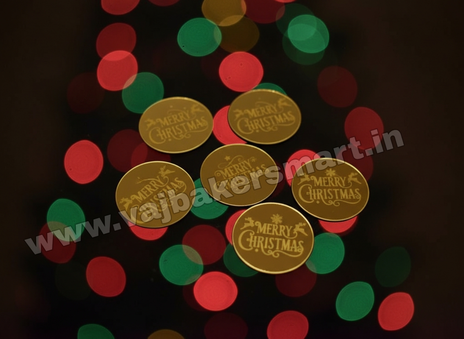 Christmas Coin Topper (Pack of 5)