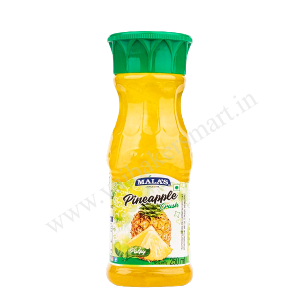Mala's Pineapple Fruit Crush 250ml