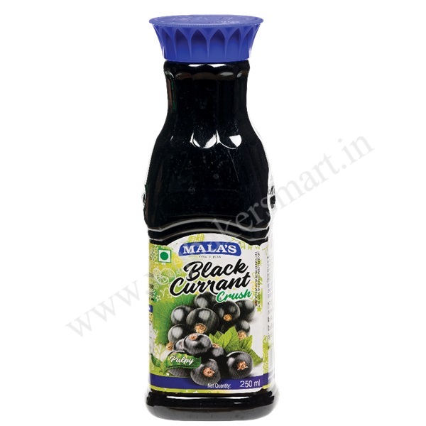 Mala's Black Currant Fruit Crush 250ml