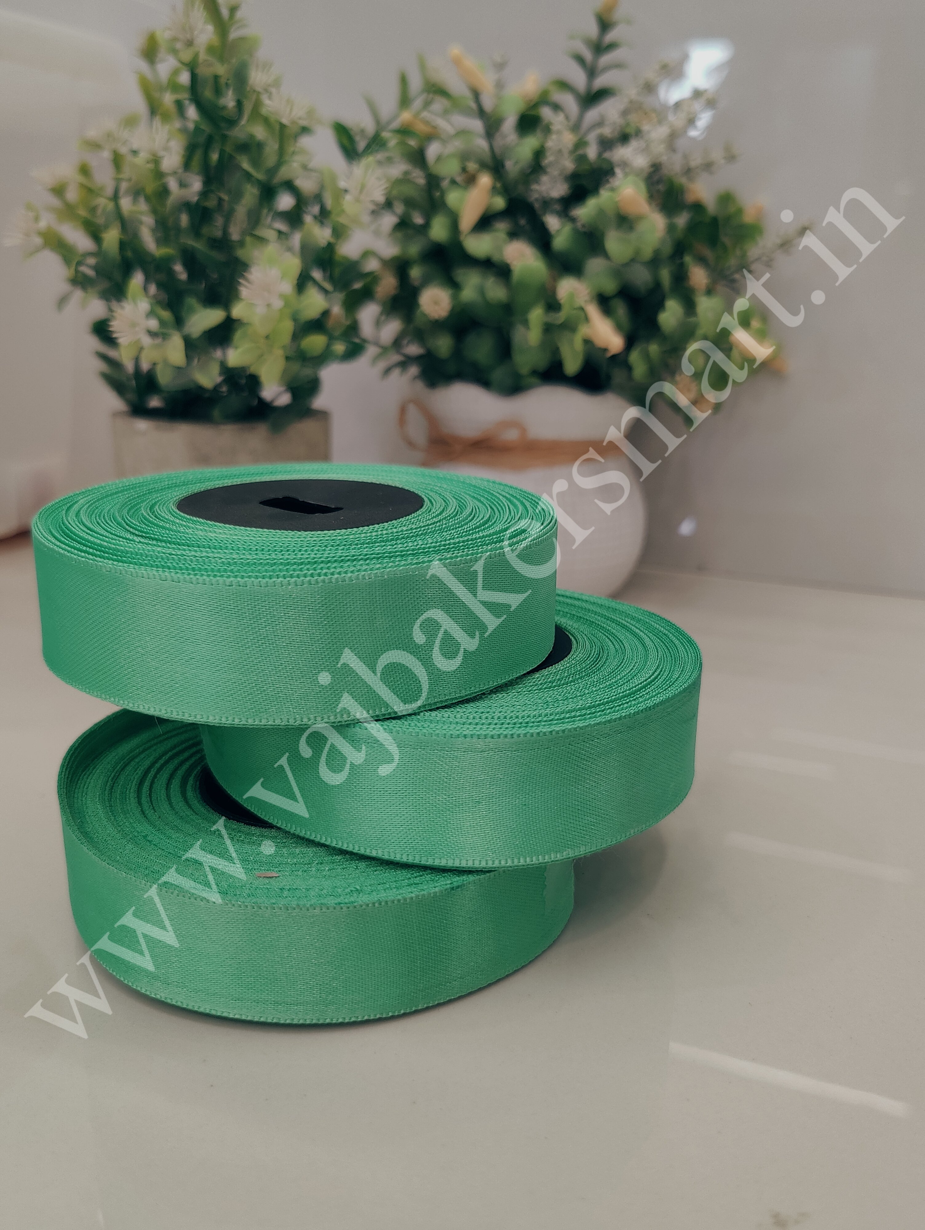 LL2 Plain Lace 1" - Teal Green