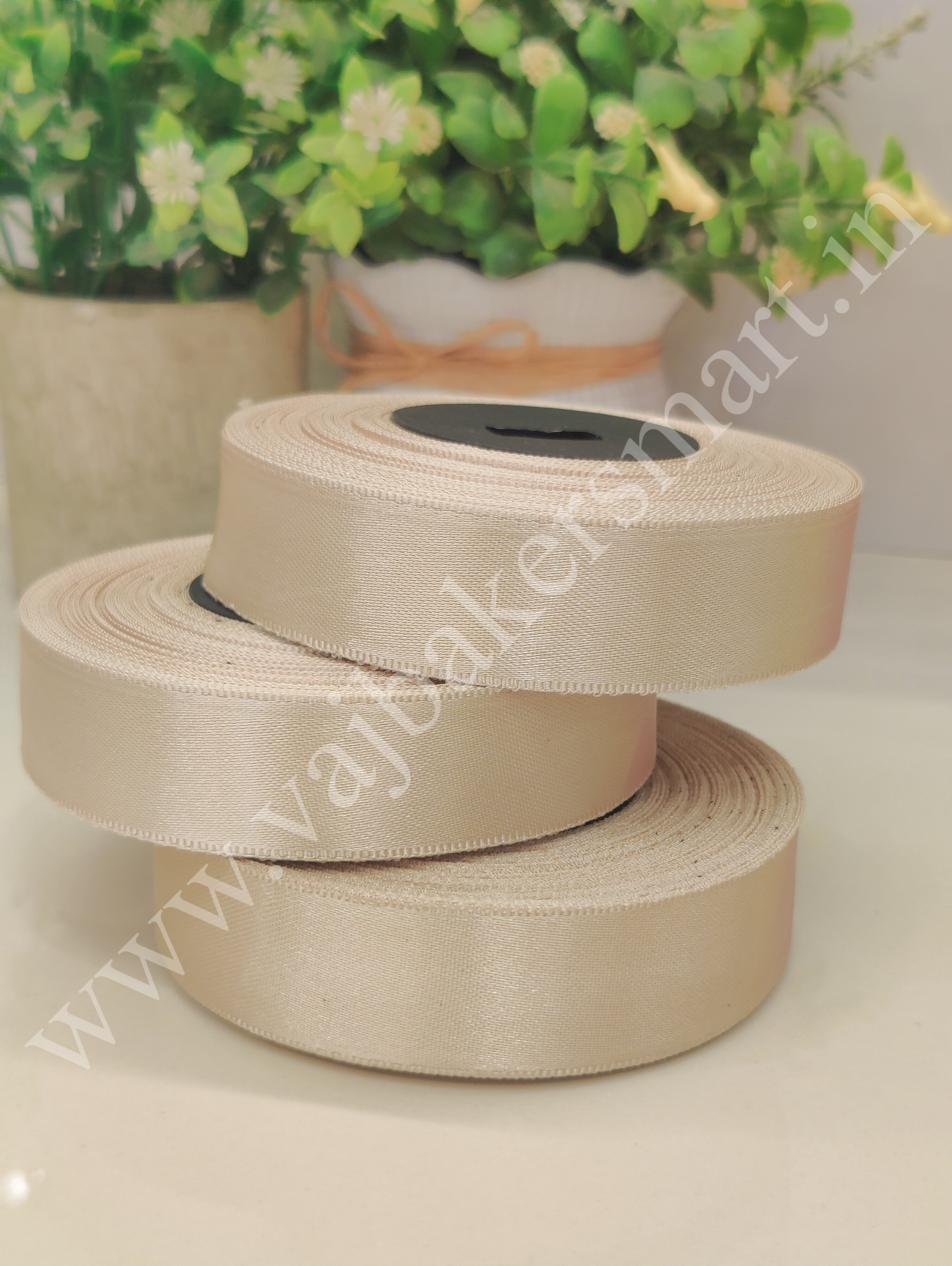 LL16 Plain Lace 1" - Ivory/Cream