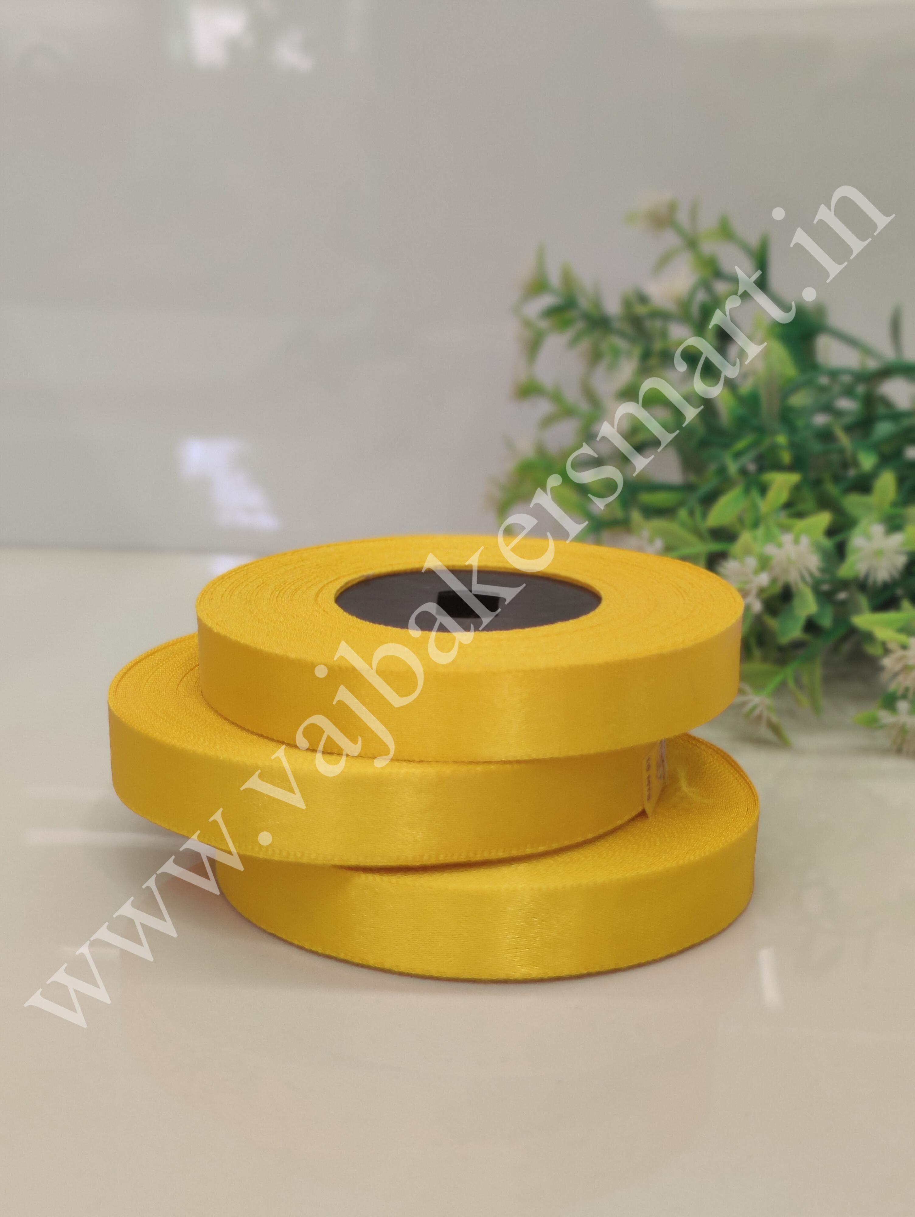SL16 Plain Lace 1/2" - Sunshine Yellow