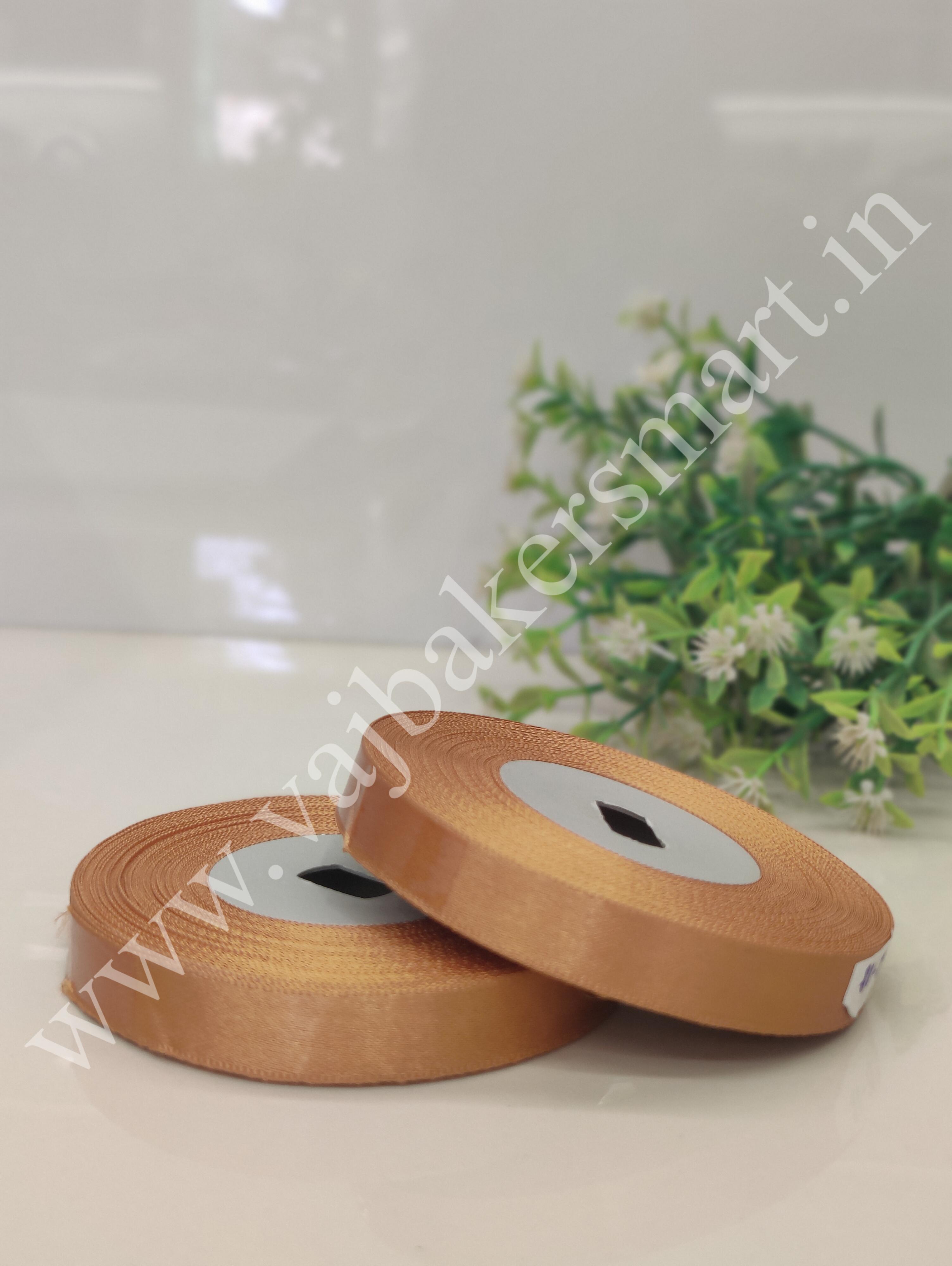 SL18 Plain Lace 1/2" - Caramel Brown
