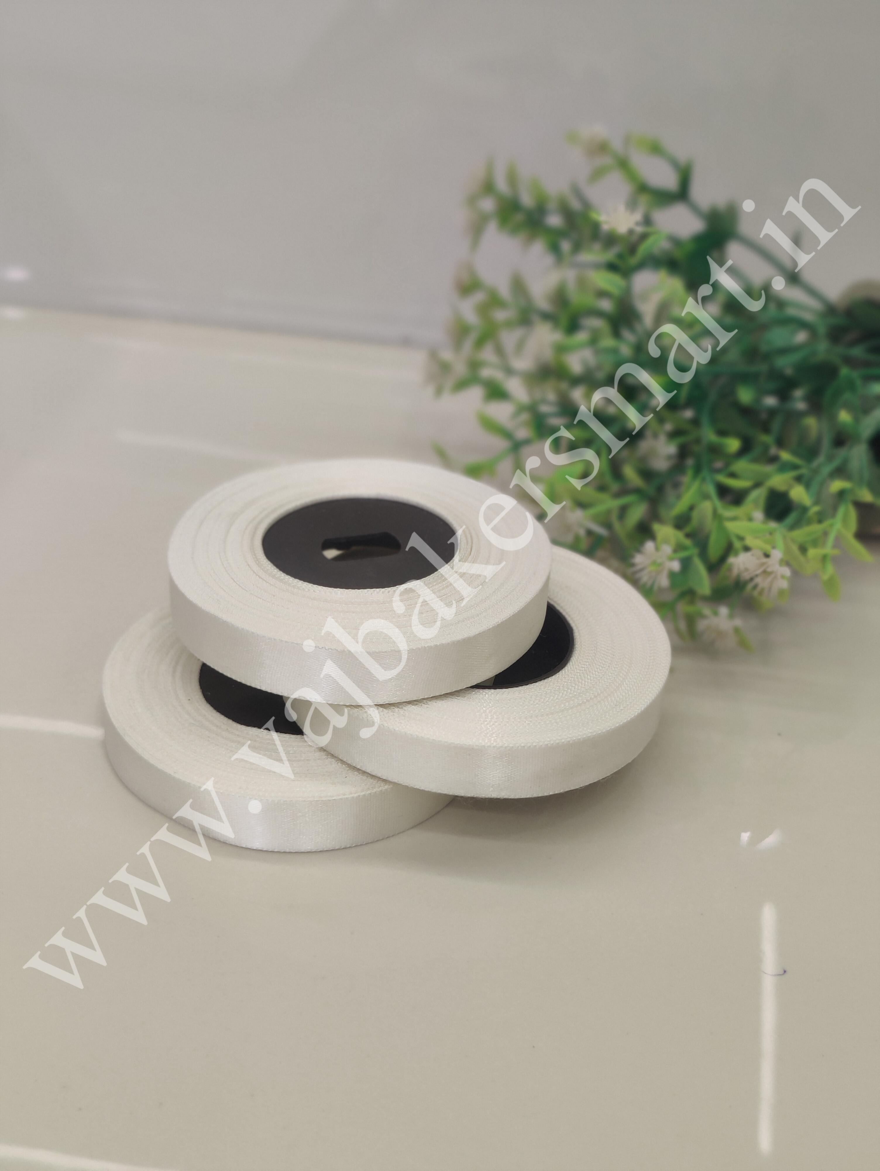 SL19 Plain Lace 1/2" - Pure White