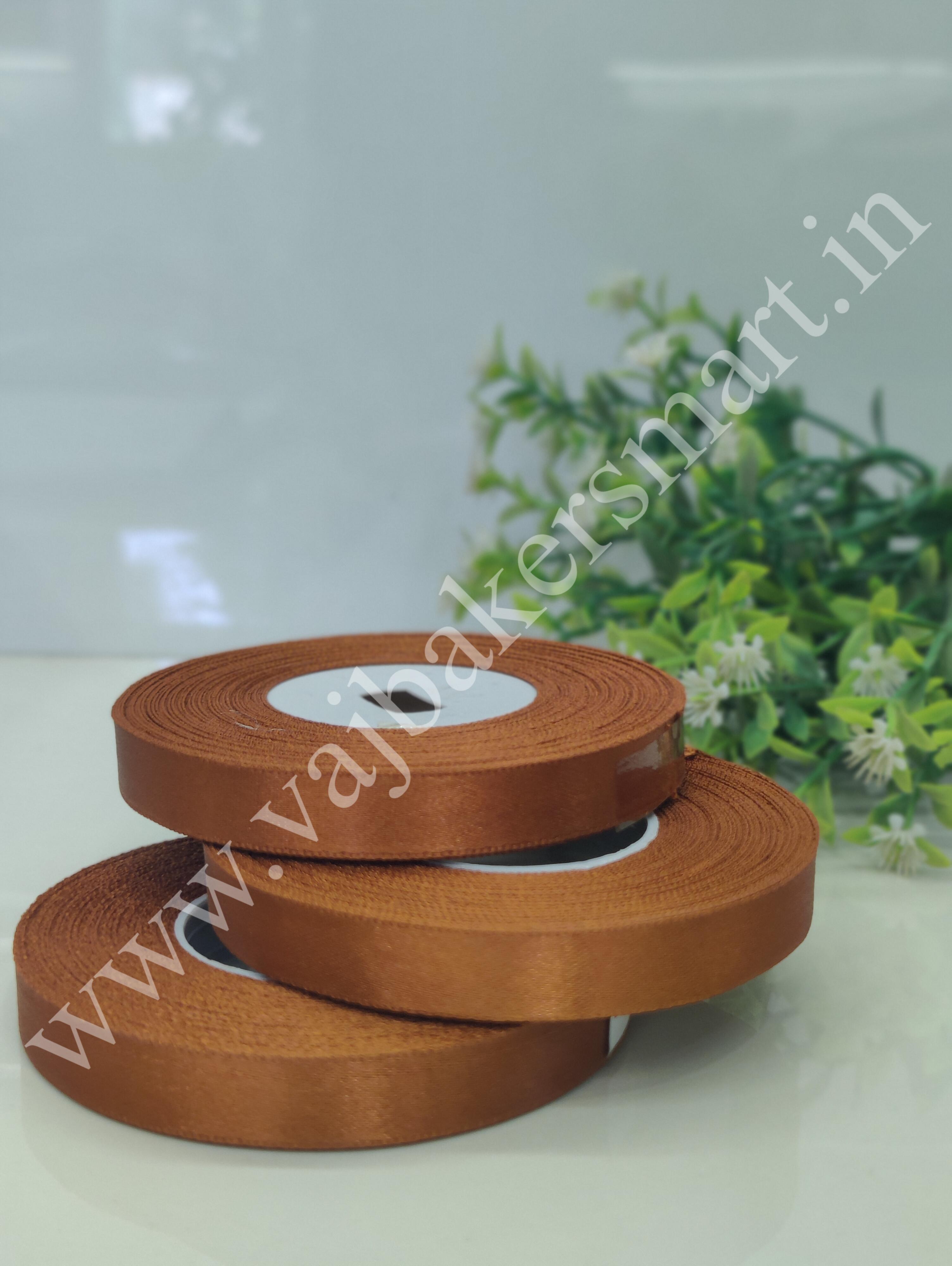 SL26 Plain Lace 1/2" - Brown