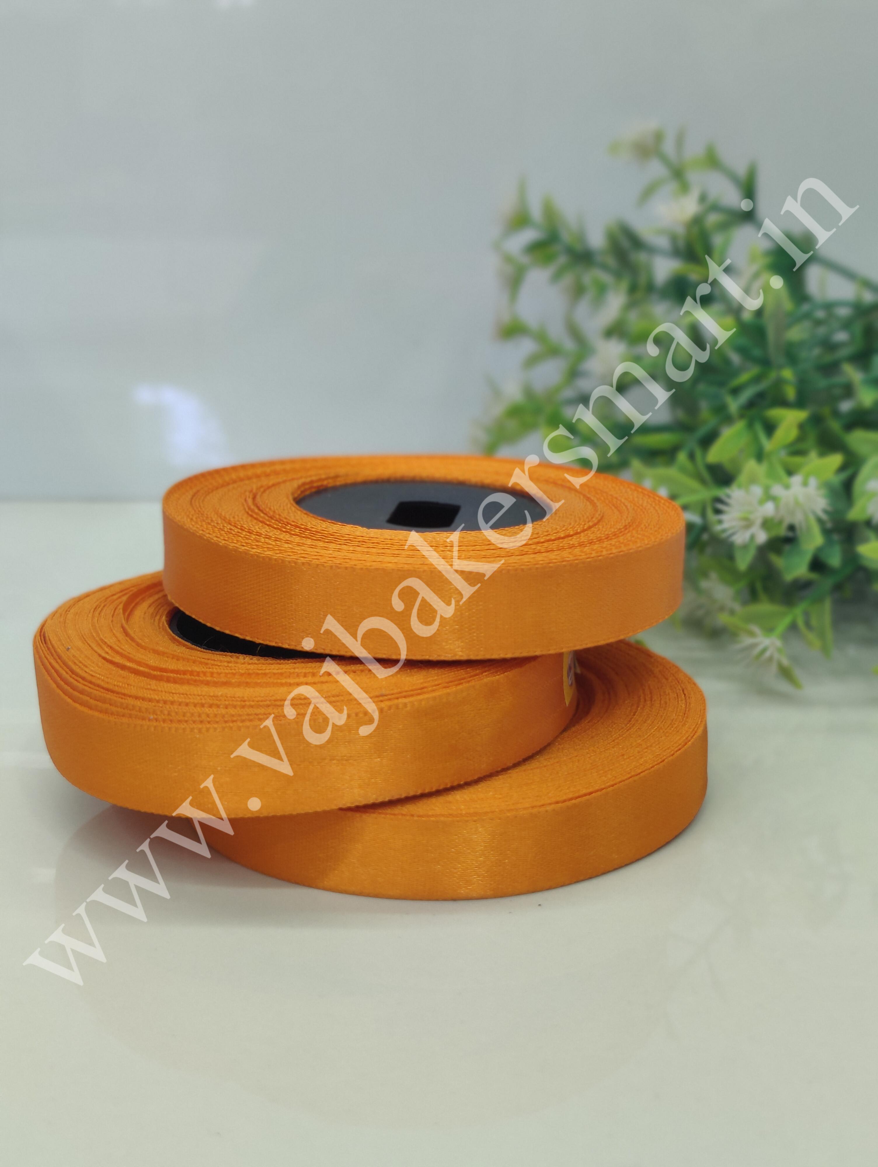 SL8 Plain Lace 1/2" - Sunset Orange