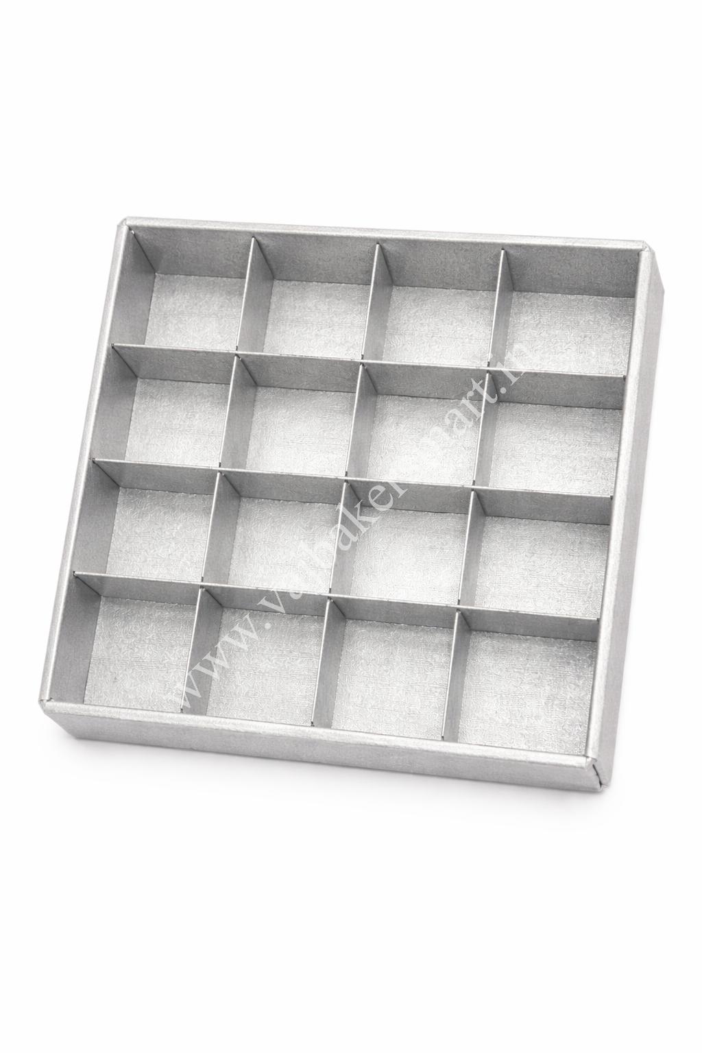 Brownie Tray 10" x 1.5" with Cutter (16Pcs - 2.5" Size)