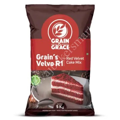 Grace & Grain’s Velvo R1 Red Velvet Cake Premix 5kg