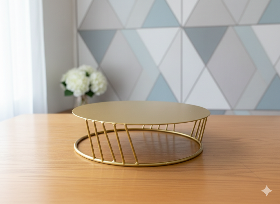 12" Twirl Cake Display Stand