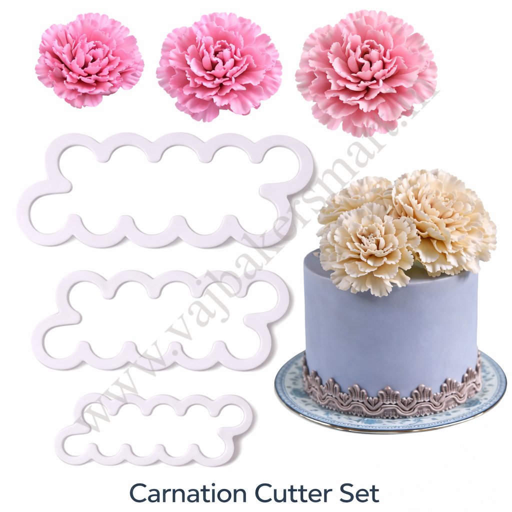 Carnation Flower Cutter Set