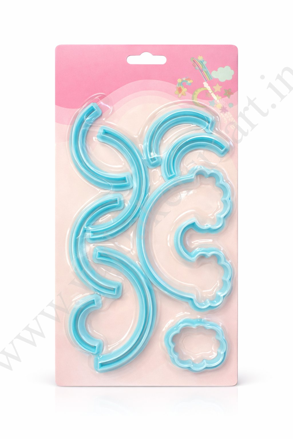 Rainbow Fondant Cutter Set