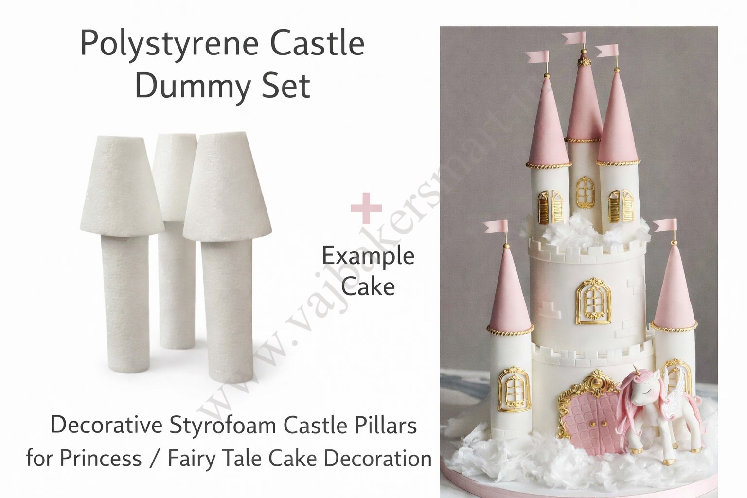 4 Pcs Styrofoam Pillar Dummy | Castle Dummy