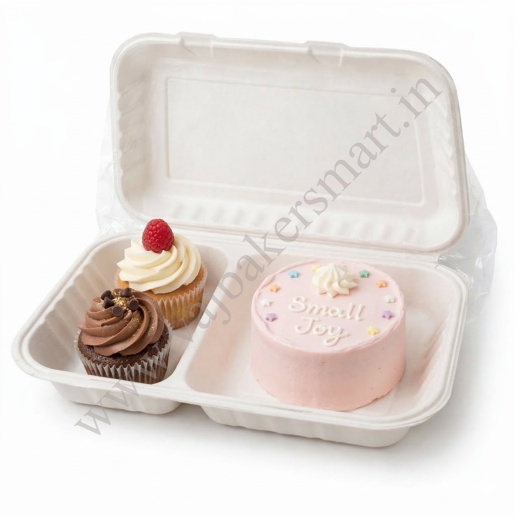 2 in 1 Bento Box 10 "x 6" (Hamper Box)