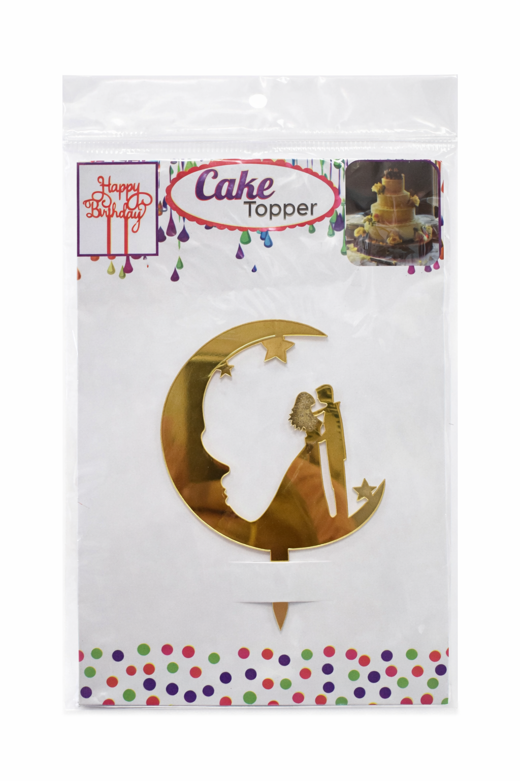 W1 Acrylic Wedding Topper