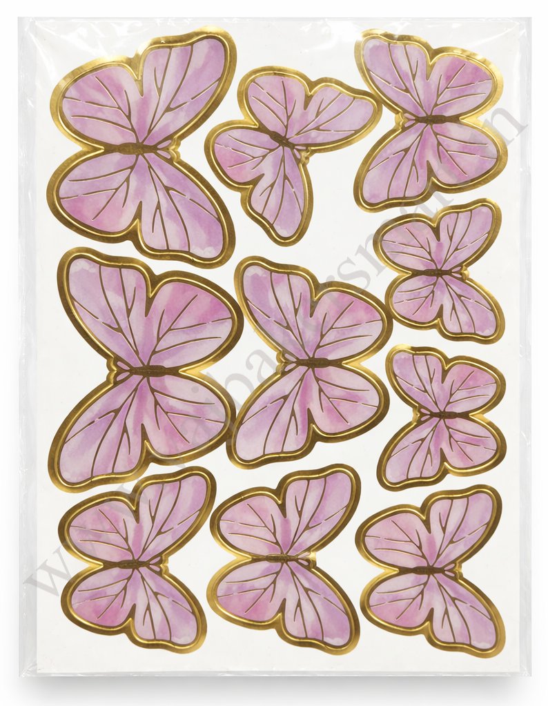 SB9 Butterfly Cake Topper with Strings