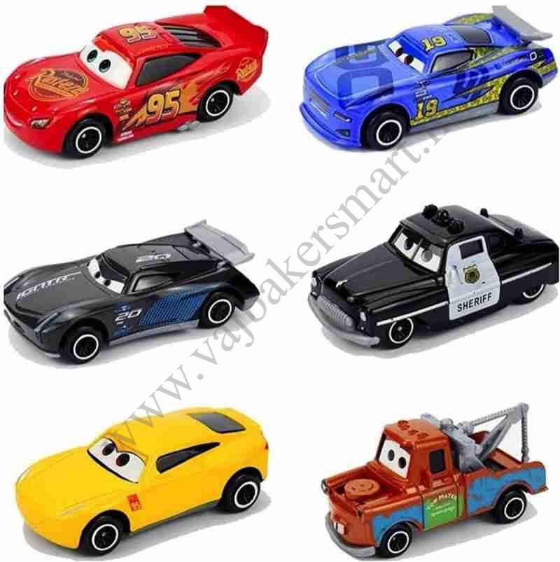 Mini Racer Car Toy Set of 6