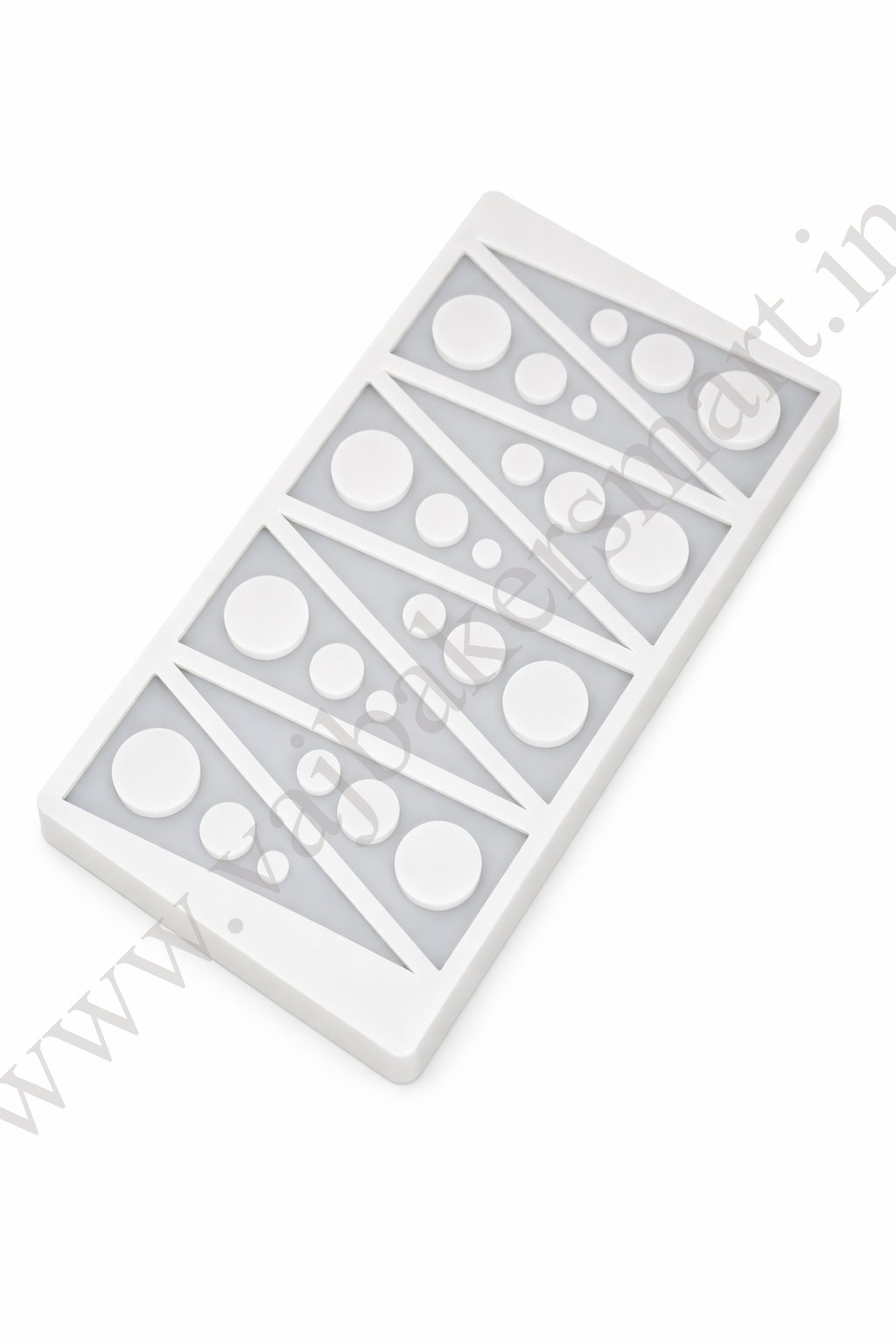 GS11 Geometric Round Chocolate Garnishing Sheet