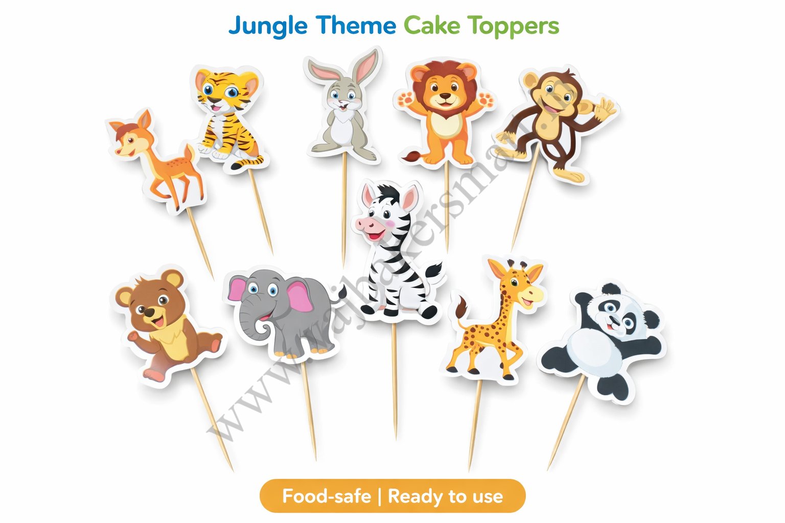 PT19 Jungle Theme Topper