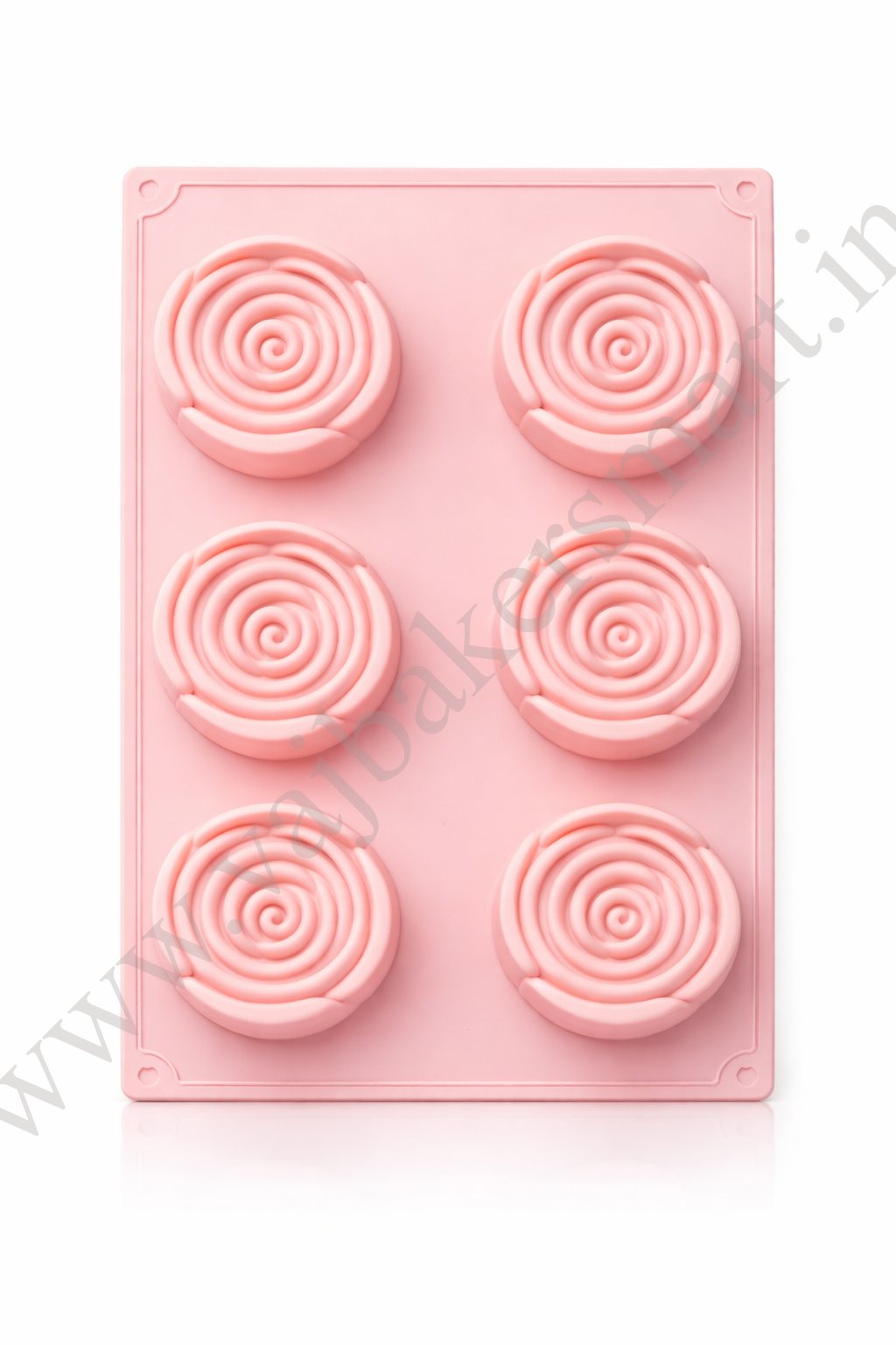 Flower Silicon Mould Dessert Mould - 6 Cavity