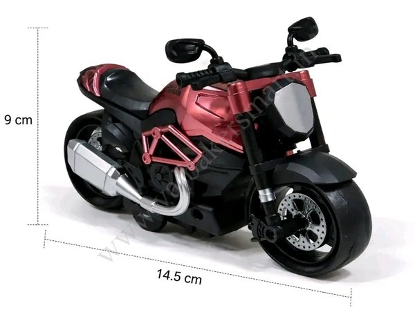 Mini Super Bike Maroon