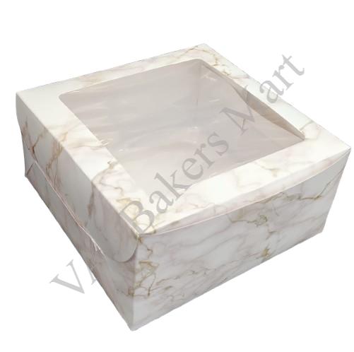 10" x 10" x 5" Mosaic Texture Design Cake Box (Pack of 2)