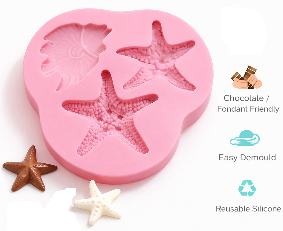 Star Fish Silicon Mould