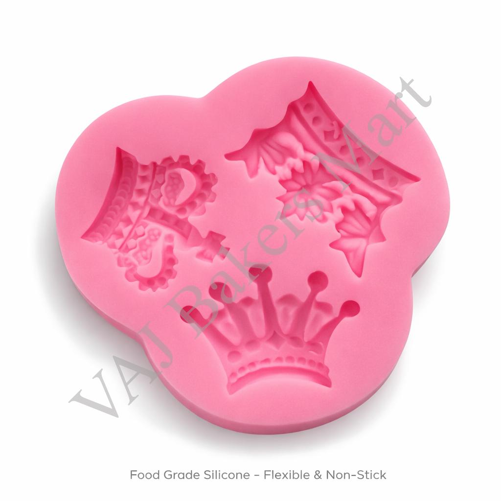 Crown Fondant Mould