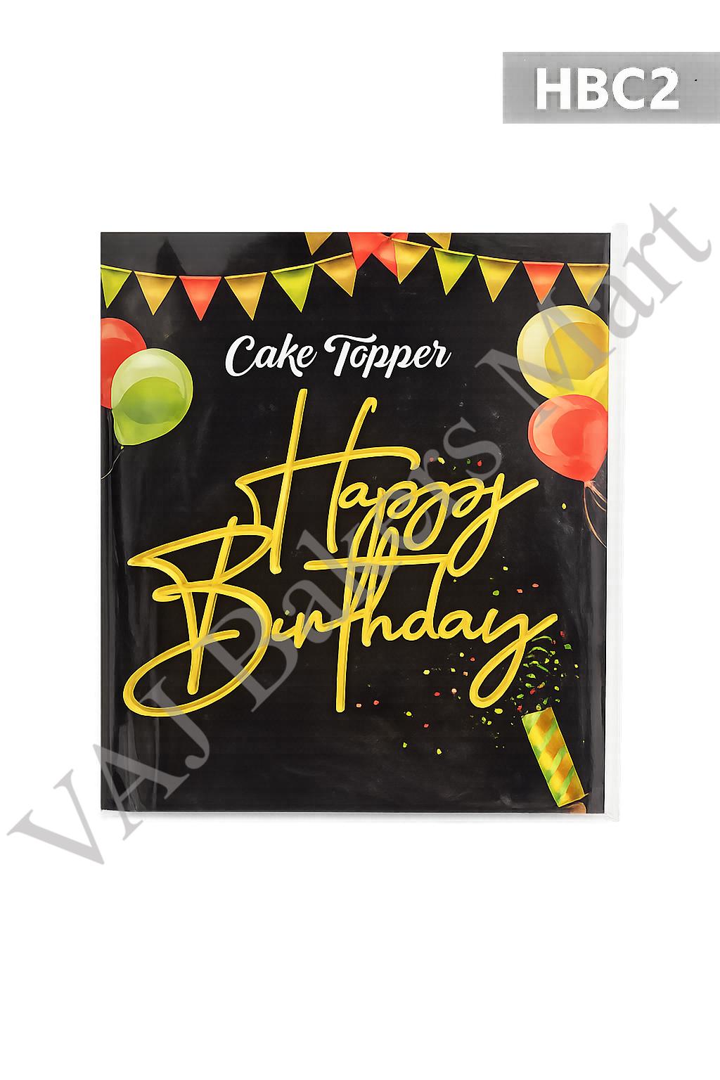 HBC2 Happy Birthday Cutout