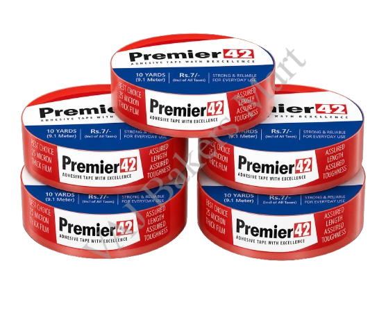 Premier Transparent Cello Tape (5Pc)