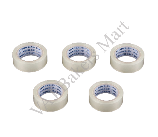 Wonder-555 Cello Tape - 1" Width (5Pc)