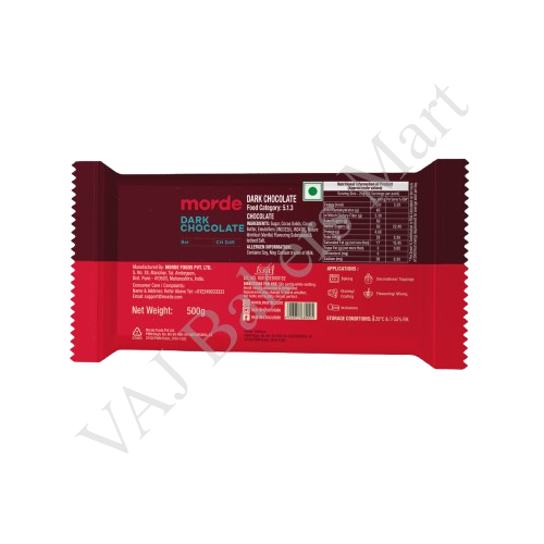 Morde Dark Chocolate (CH D45) - 500gms