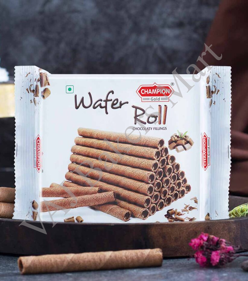Champion Gold Wafer Roll 60g (Chocolaty Fillings)