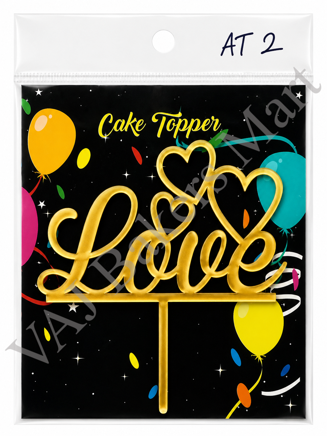 AT2 Acrylic Love Topper