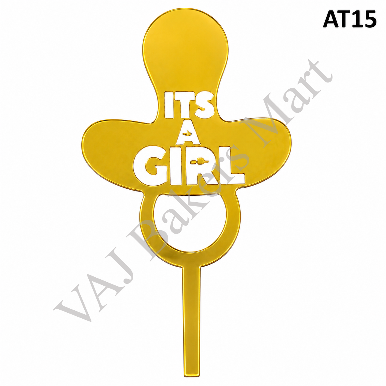 AT15 It's a Girl Topper