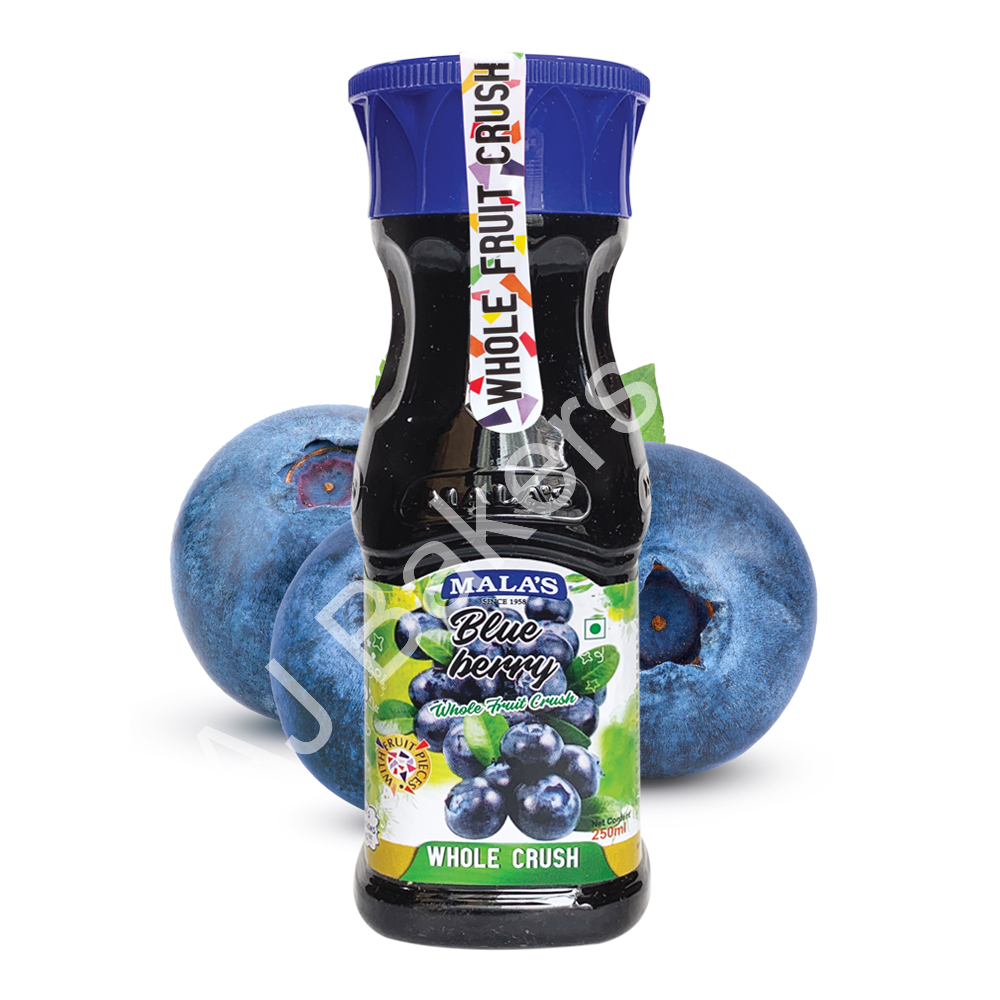 Mala's Blueberry Whole Fruit Crush 250ml