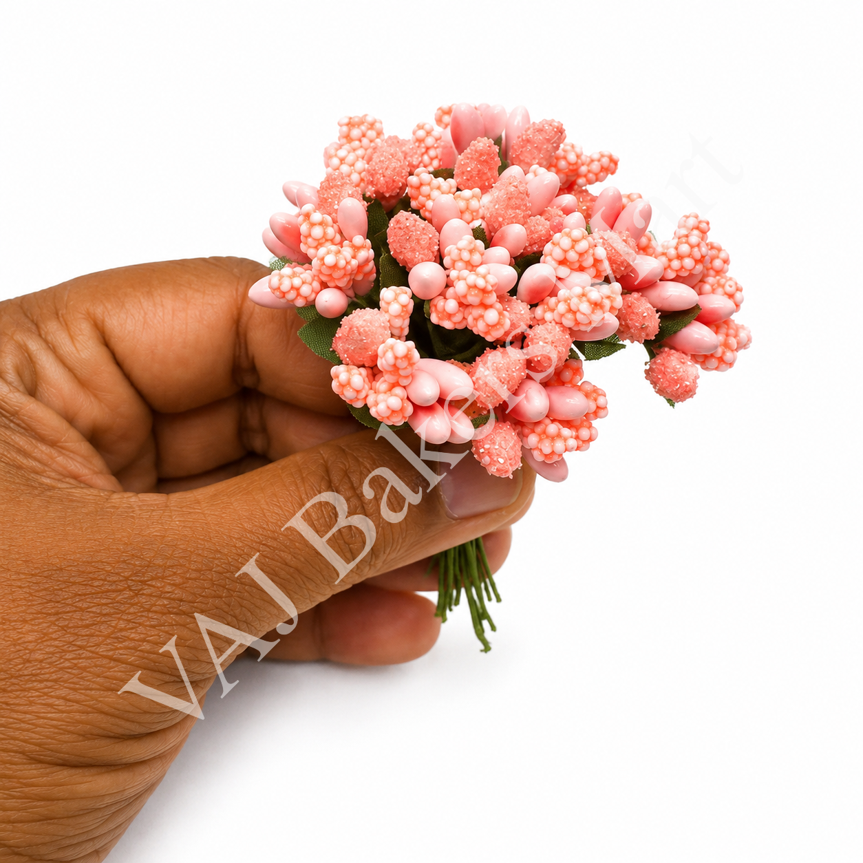 PF10 Coral Pink Pollen Flower Bunch