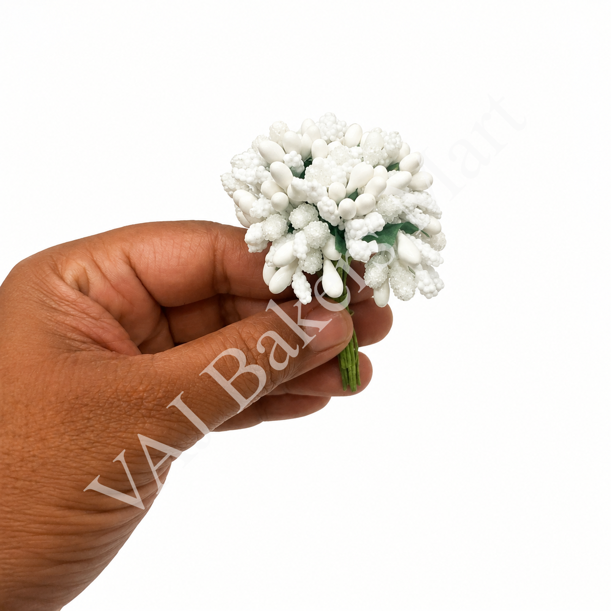PF1 White Pollen Flower Bunch