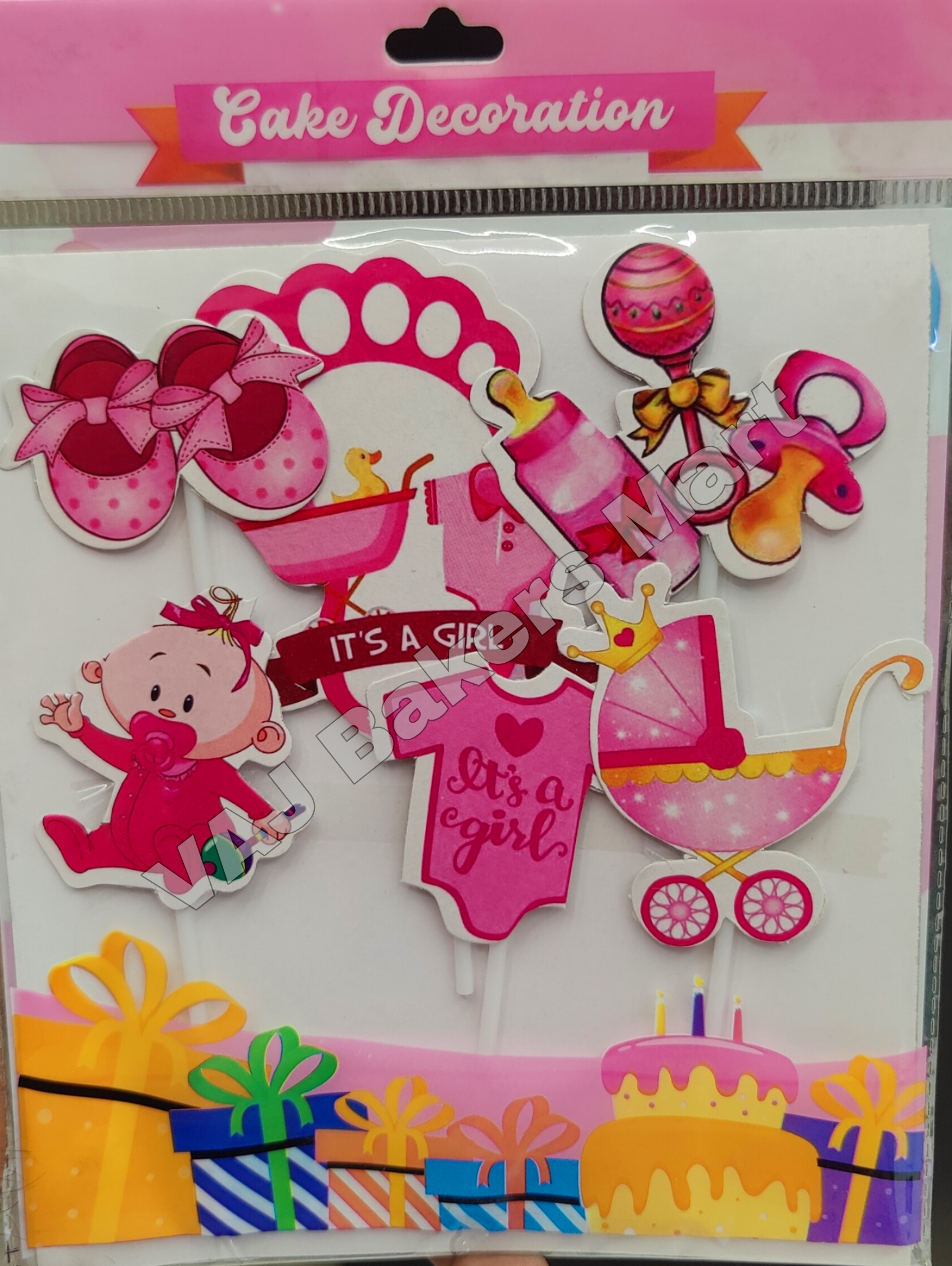 PT21 It?s a Girl-1 Theme Topper