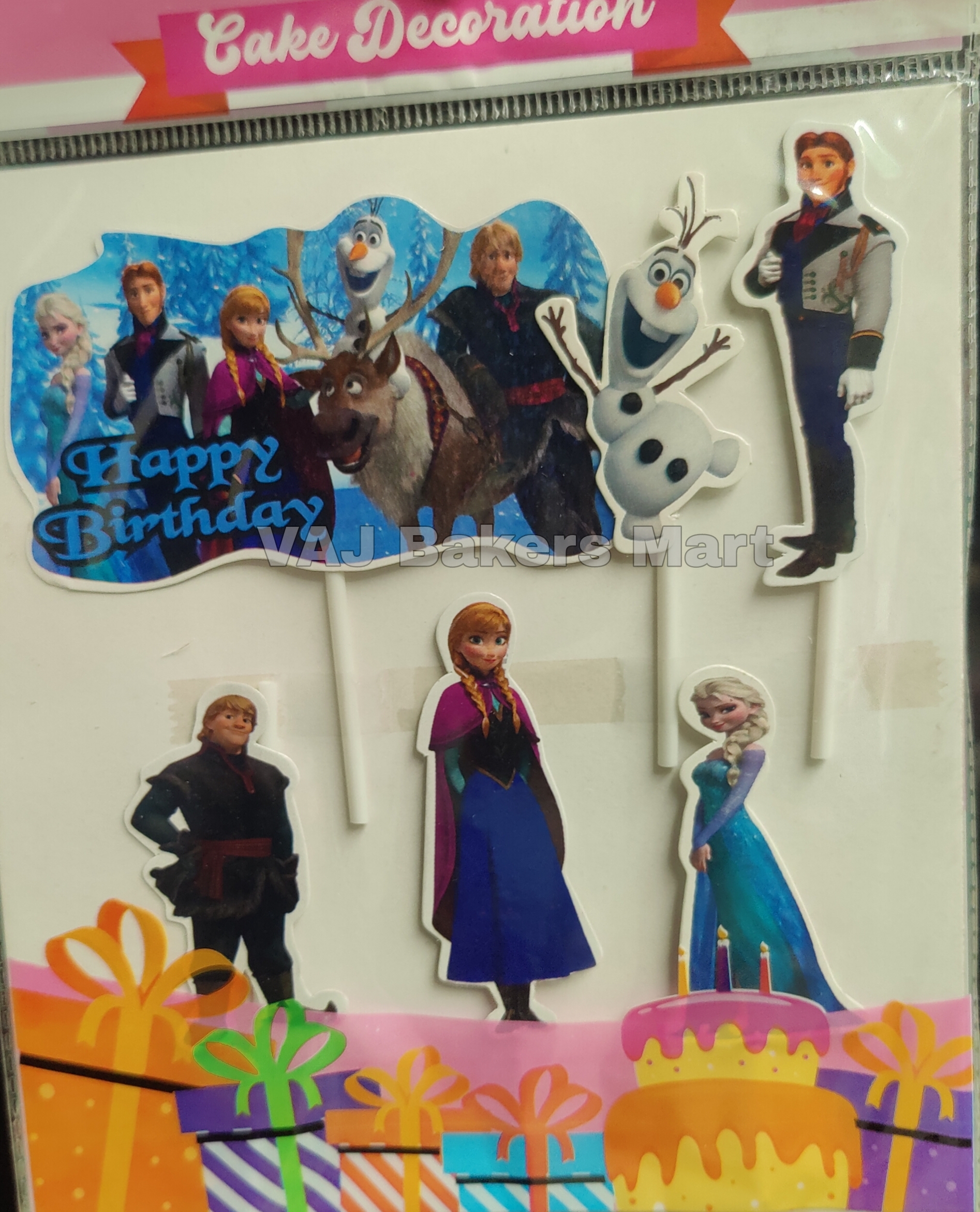 PT25 Frozen Theme Topper