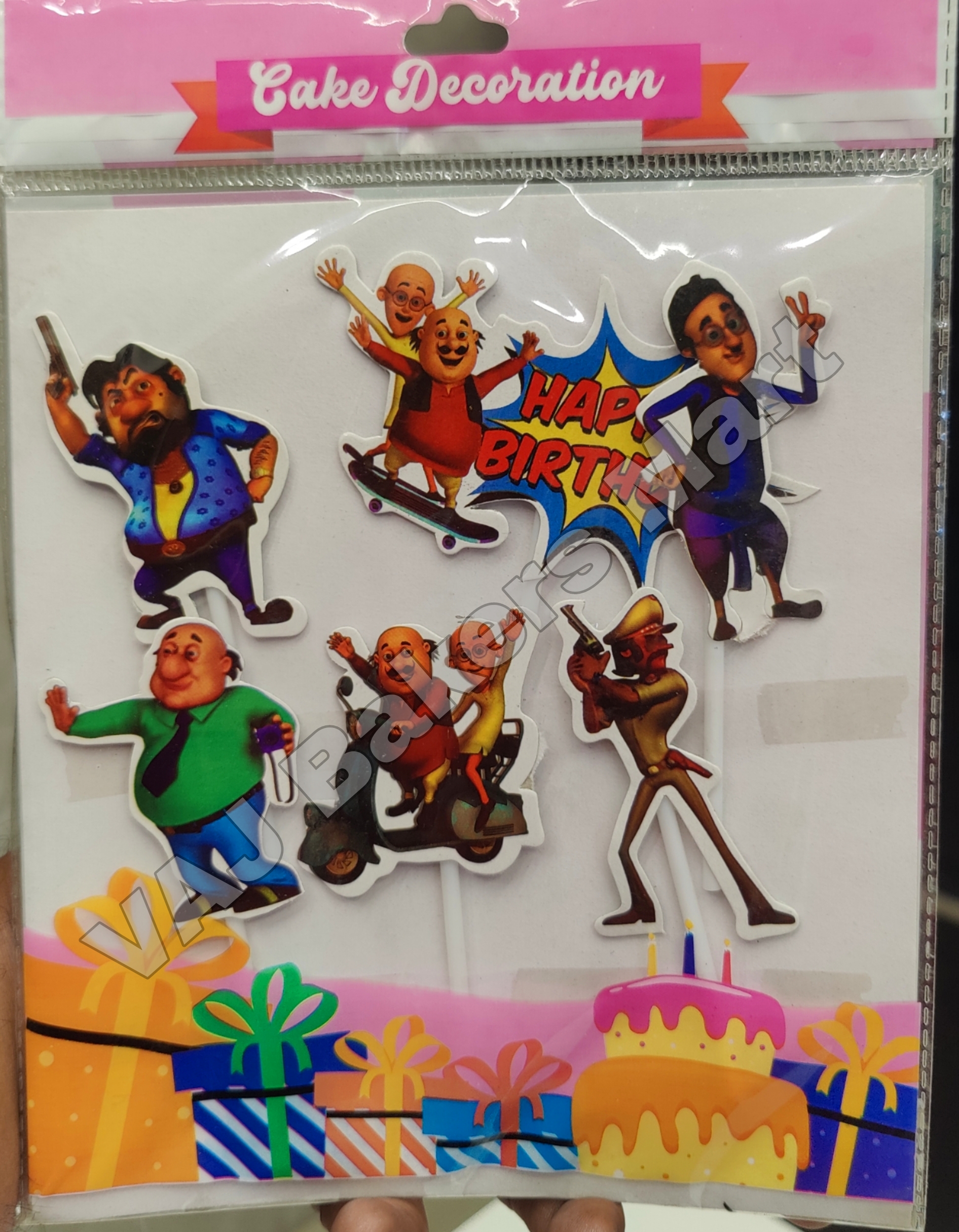 PT29 Chotu Mottu Patlu Theme Topper