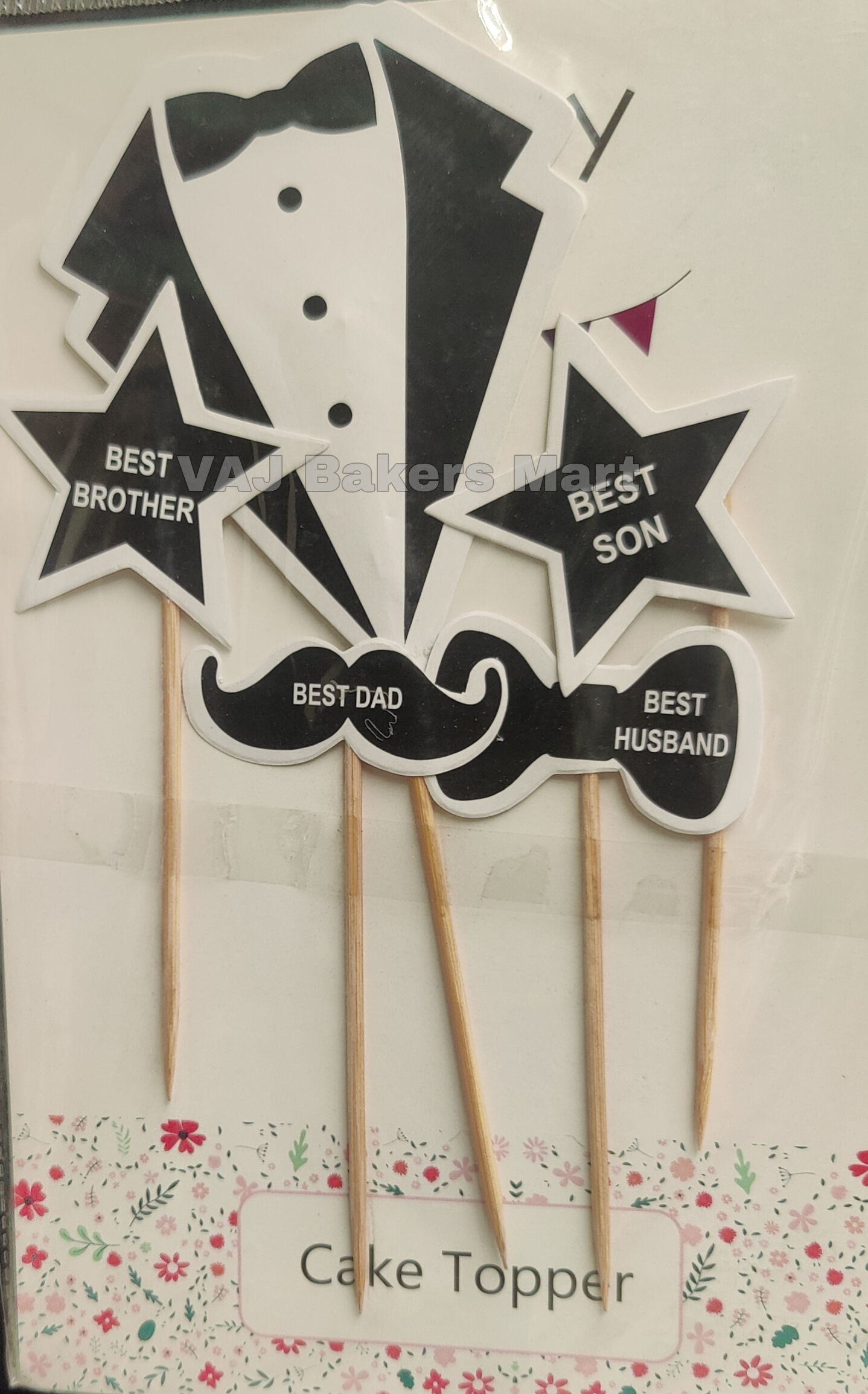 PT38 Best Dad Theme Topper